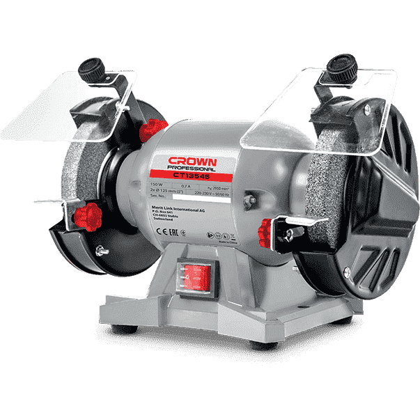 Crown CT13545 | Smerigliatrice da banco 170 W