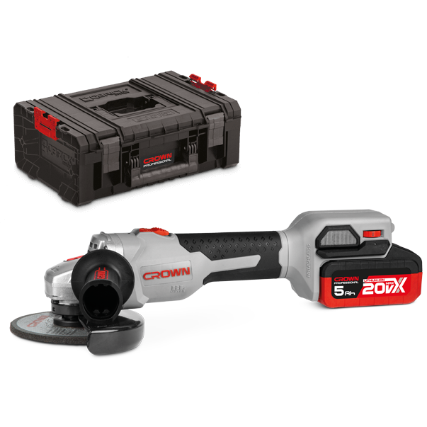 Crown CT23008-125HX-5 IMC | Smerigliatrice angolare 20 V Max