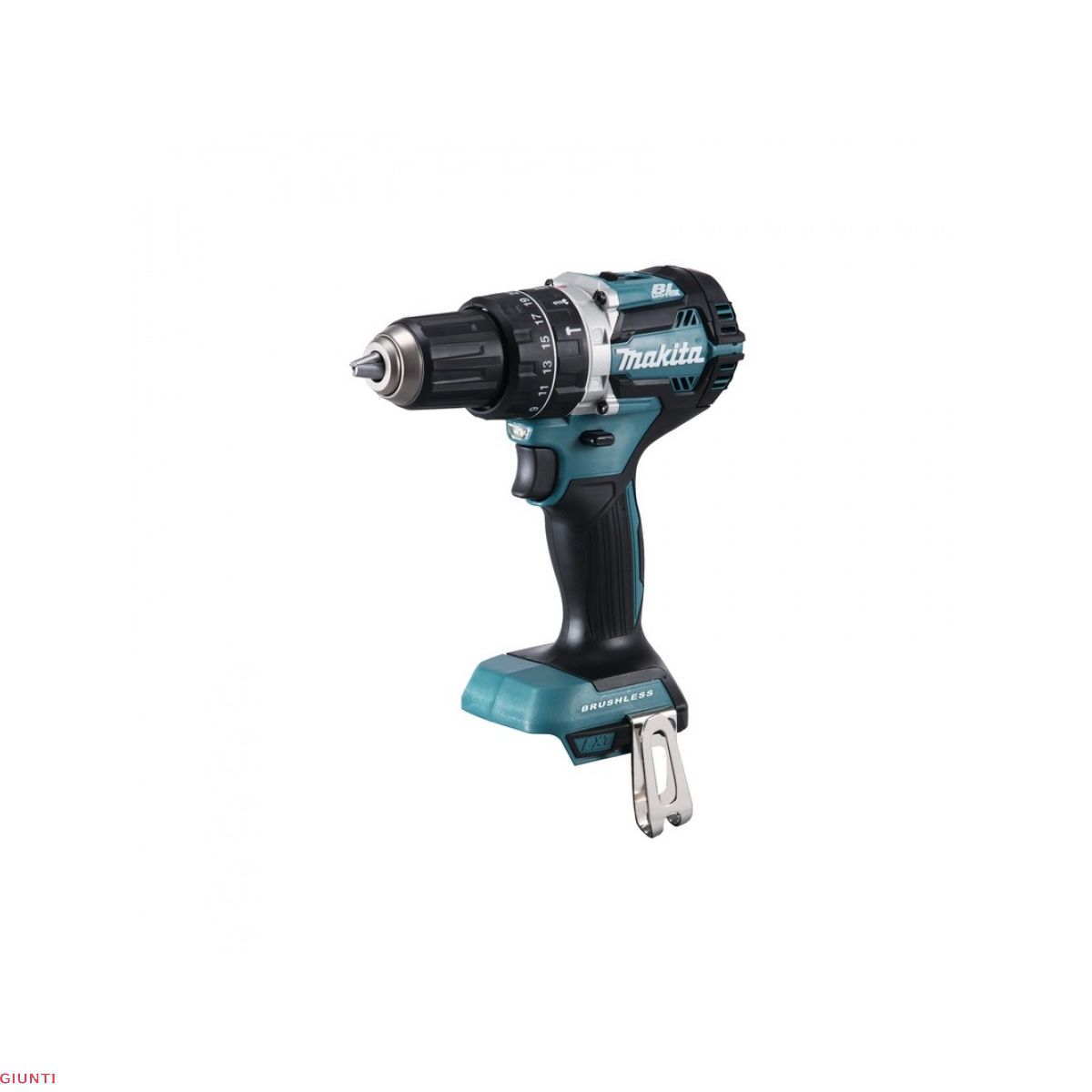 MAKITA DHP484ZJ TRAPANO AVVITATORE CON PERCUSSIONE 18V BL MOTOR 60Nm Giunti Elettromeccanica