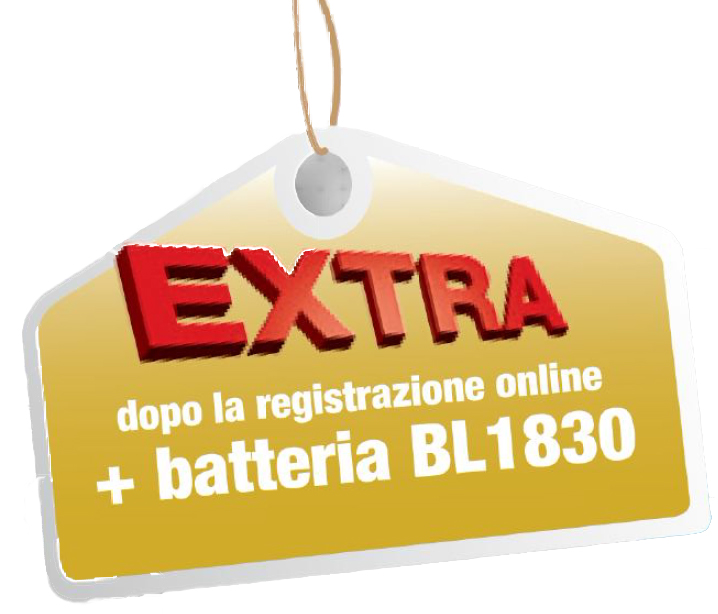 regalo batteria Makita